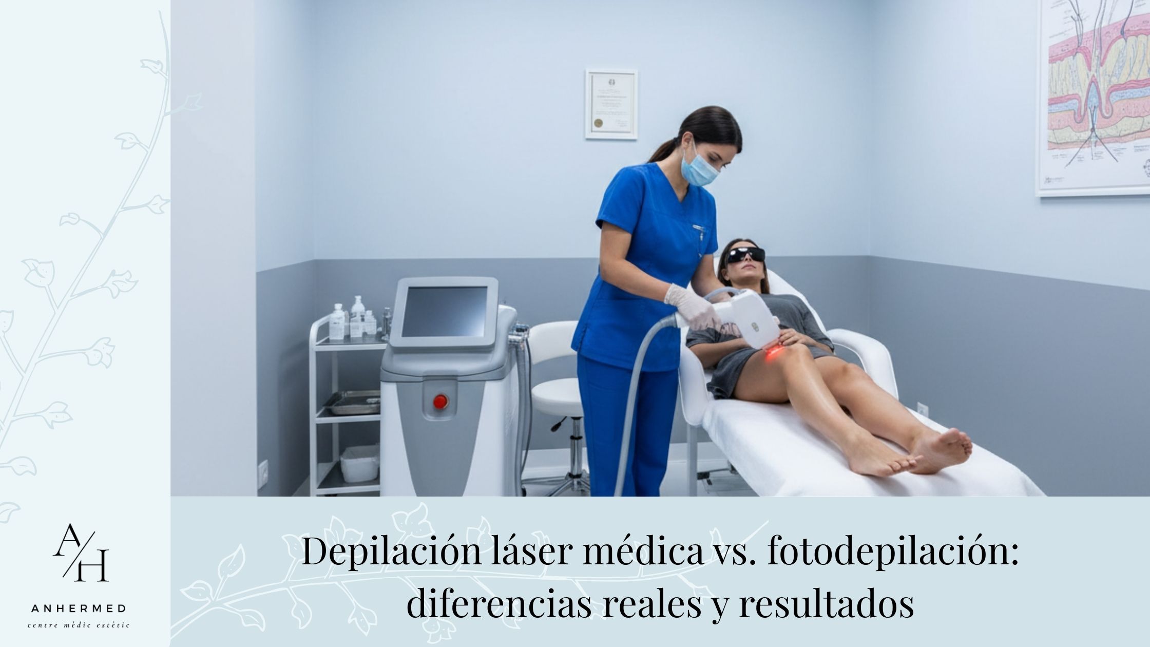 depilación láser médica