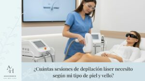 depilación láser en clínica estética tratamiento profesional