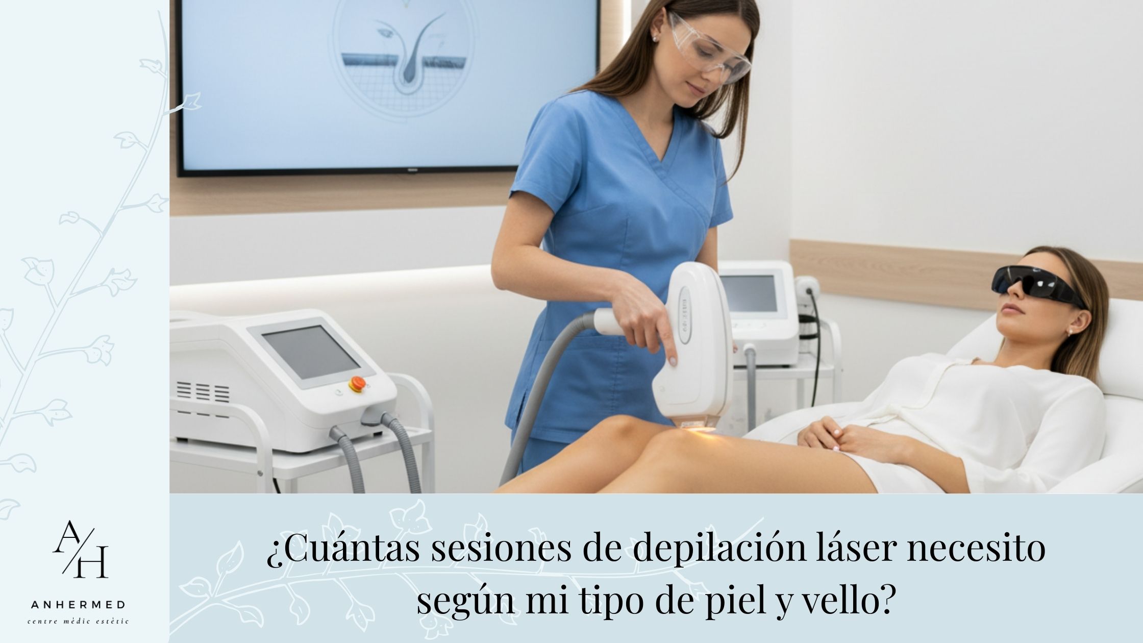 depilación láser en clínica estética tratamiento profesional